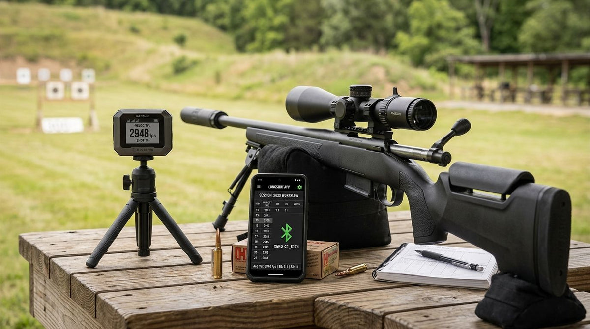 Garmin Xero chronograph to Longshot app: complete 2026 workflow