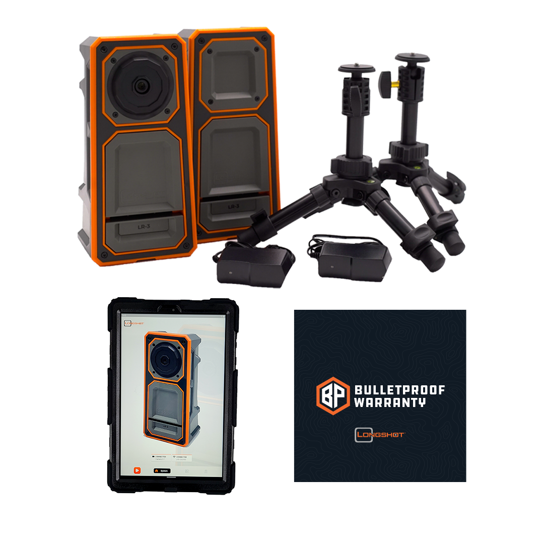 Longshot LR-3 Camera | Longshot Tablet | Free Bulletproof Warranty