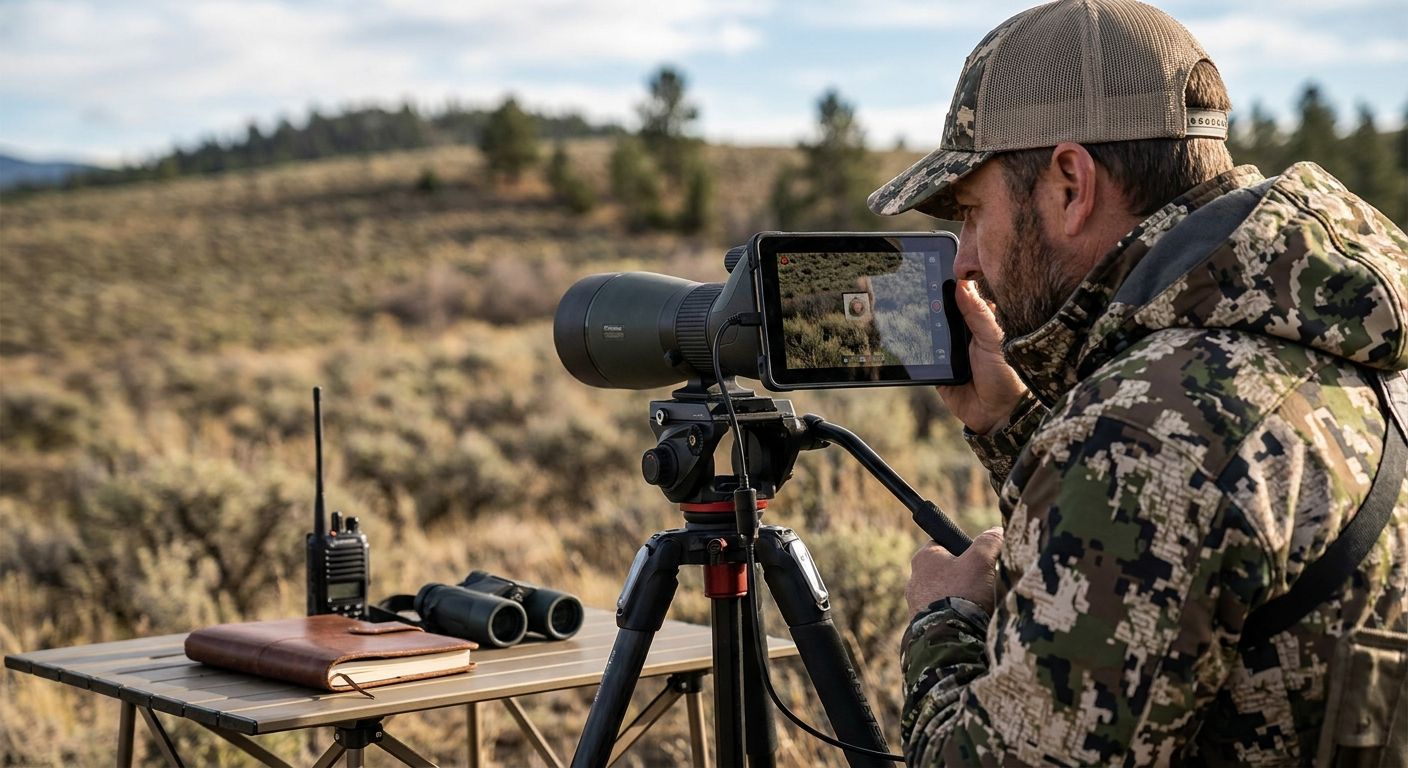 Target camera for hunting guides and outfitters