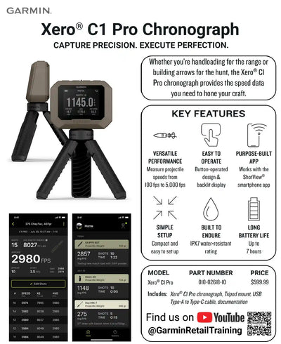 Garmin Xero C1 Pro Chronograph