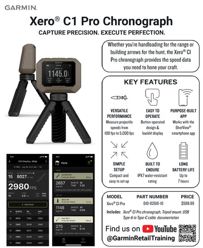 Garmin Xero C1 Pro Chronograph