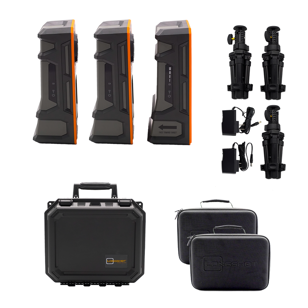 Longshot LR-3 2 Camera Kit | Longshot Tablet | 2 Free Bulletproof Warranties