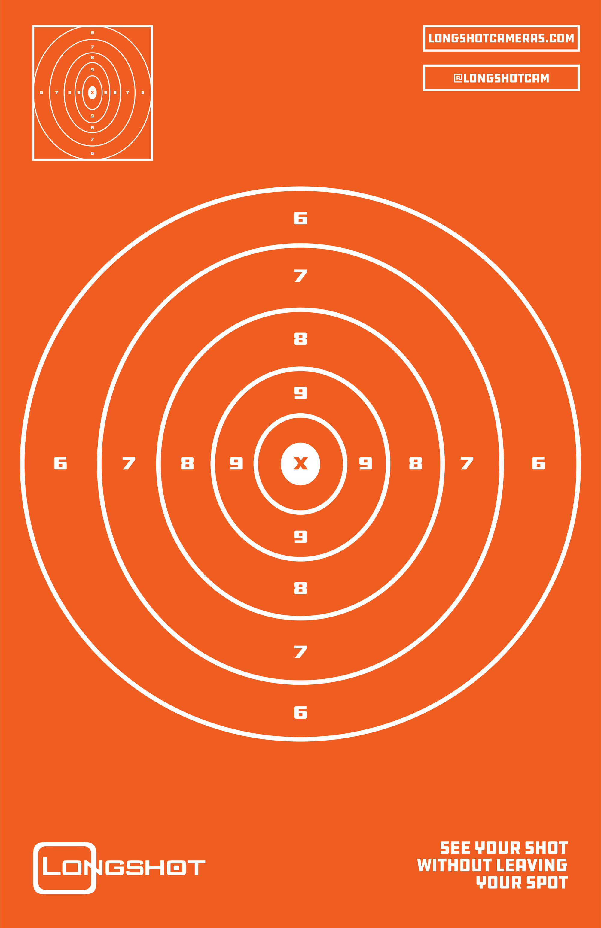 Longshot Bullseye Target