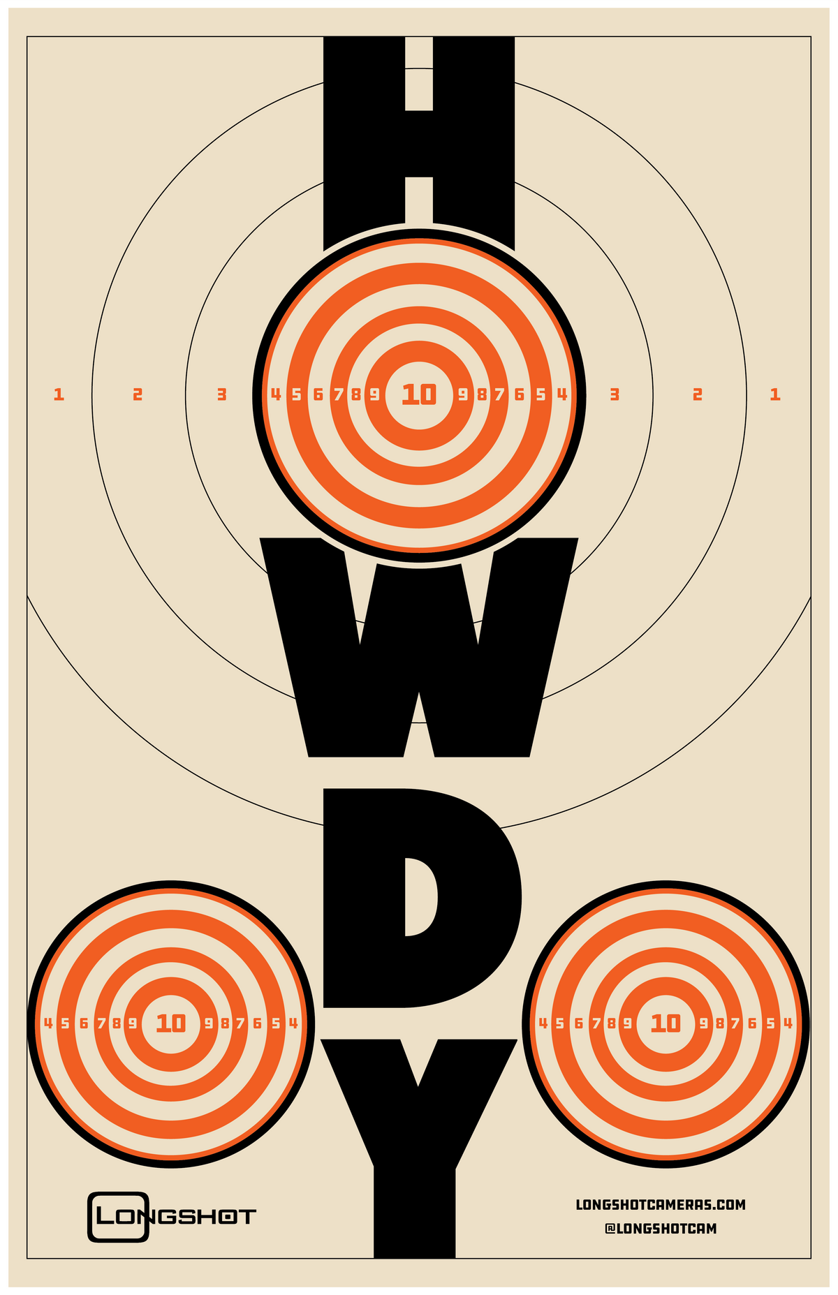 Longshot Howdy Target