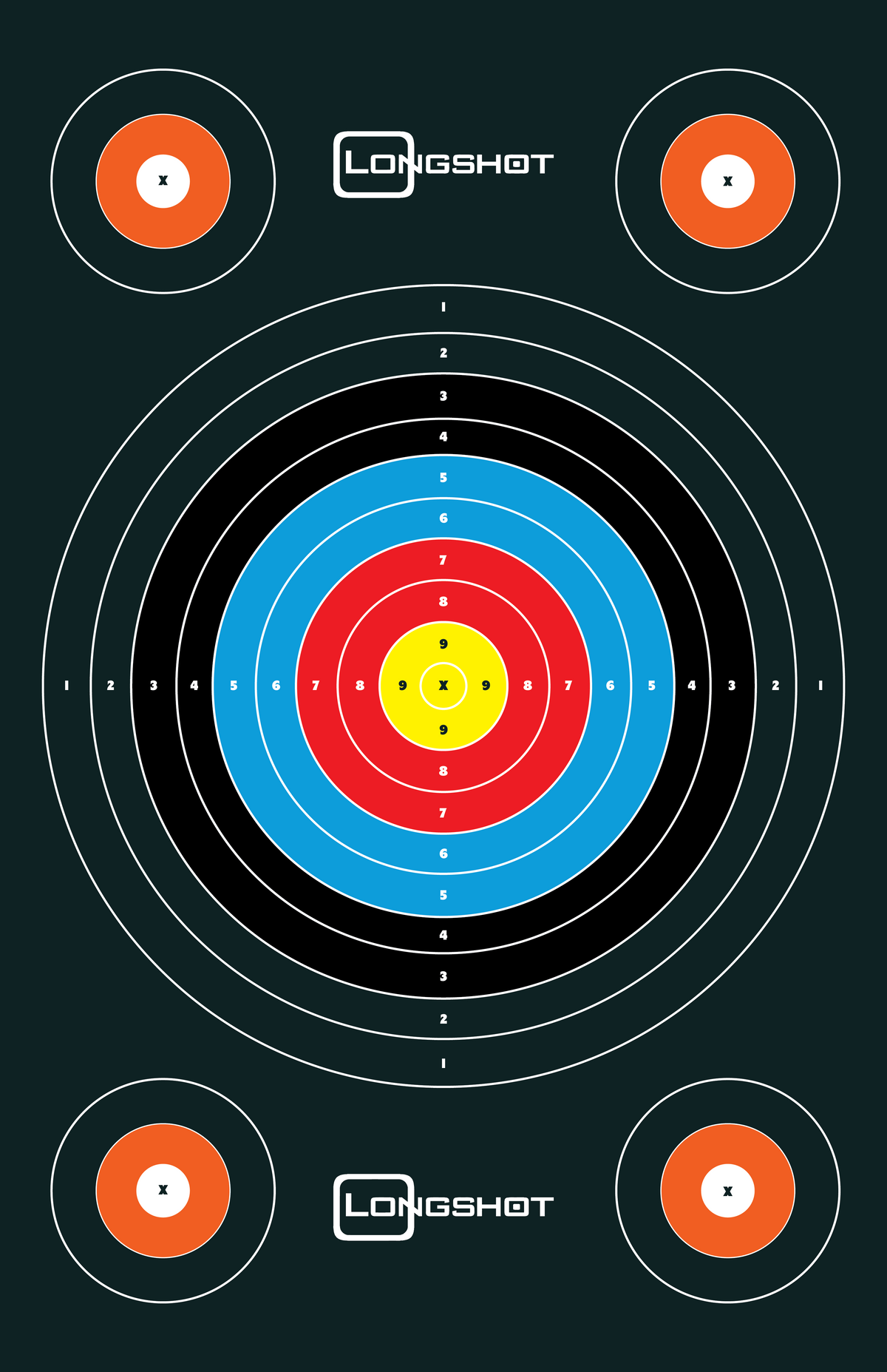Longshot Mini Bullseye Target