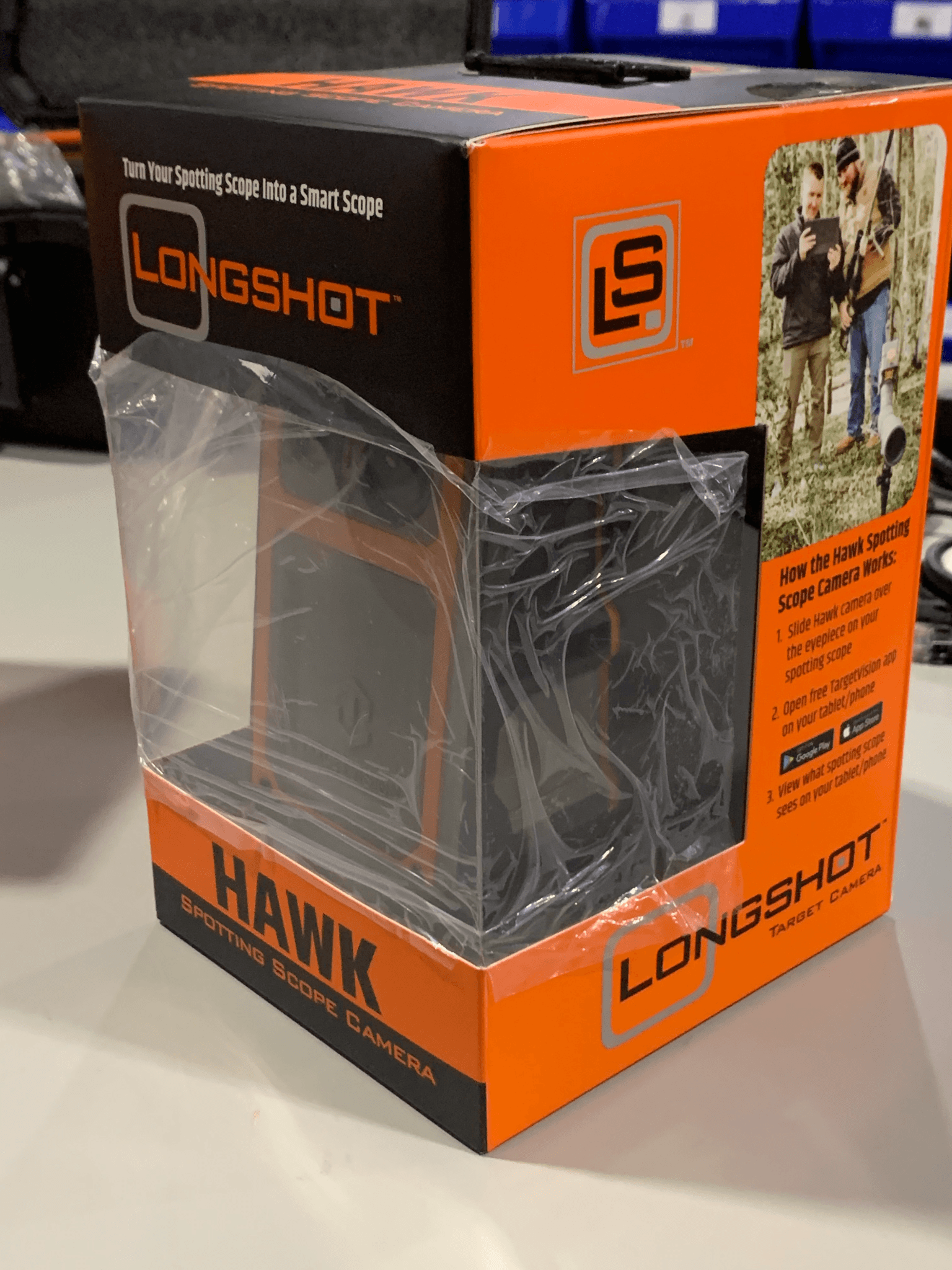 CLOSEOUT: Longshot HAWK Smart Scope - Spotting Scope Camera - Longshot Target Cameras